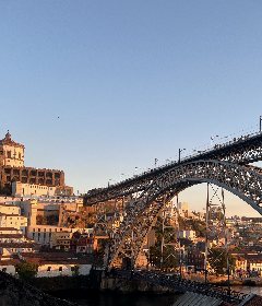 Ponte Luís I in the evening light